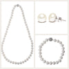 Pearls Strand, Delicate Pearl Bracelet and Pearl Studs Gift Set