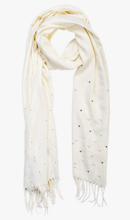 White Cashmere and Pearl Pashmina