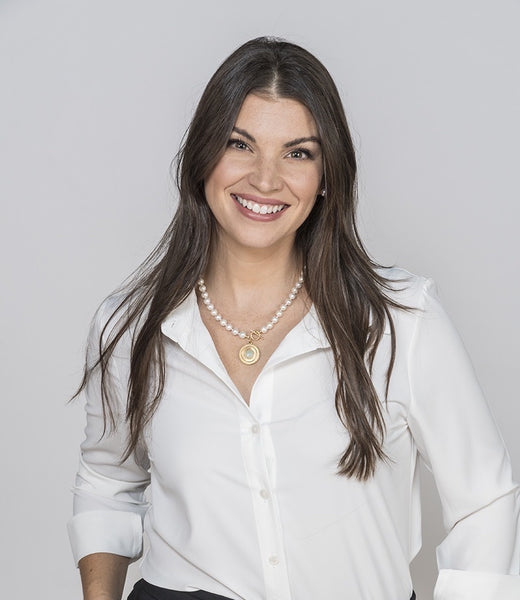 Freshwater Pearl with Amazonite Pendant Dog House Pearls