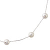 Tin cup station necklace