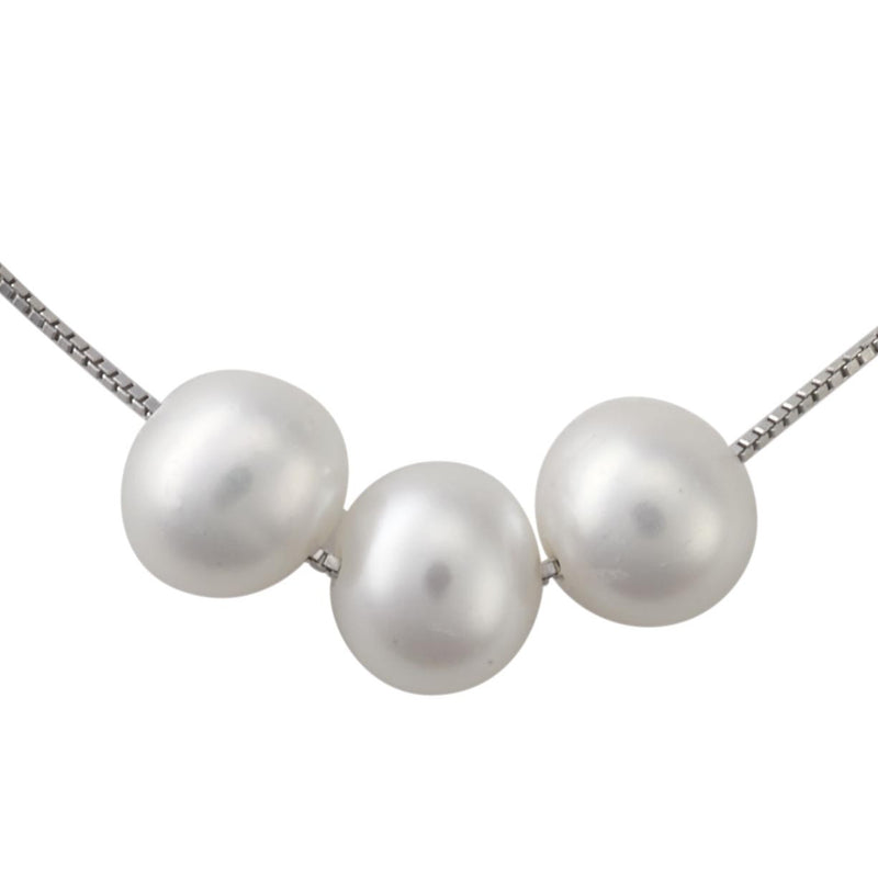 Triple Graduated Pearl Necklace | American Pearl