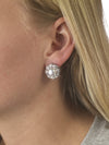 Crystal Channel Set Stud earrings