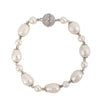 Pearl and Swarovski crystal bracelet