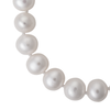 Delicate pearl bracelet with crystal clasp