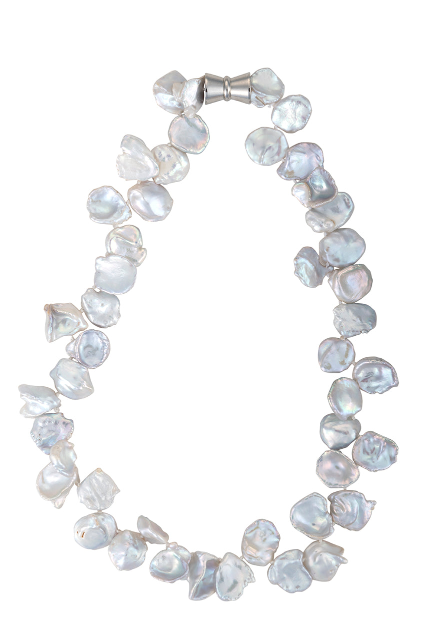 Keshi pearl strand