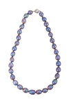 Single-strand baroque pearl necklace