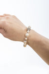 Pearl and Swarovski crystal bracelet