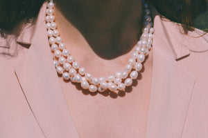 Three Strand Pearl necklace