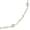 32” 9 Ct. Gold over Brass with 10mm Freshwater Baroque Pearl Necklace